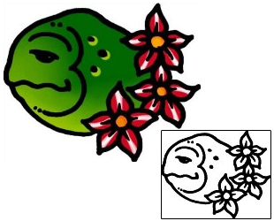 Frog Tattoo Reptiles & Amphibians tattoo | AAF-09768