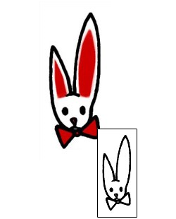 Rabbit Tattoo Animal tattoo | AAF-09833