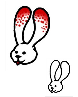 Rabbit Tattoo Animal tattoo | AAF-09885