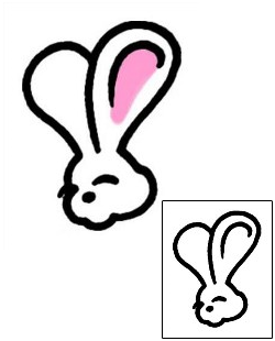 Rabbit Tattoo Animal tattoo | AAF-09888
