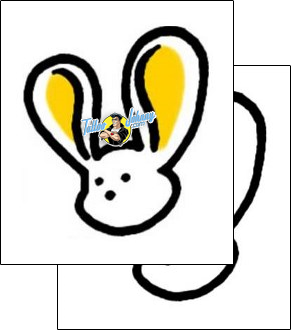 Rabbit Tattoo aaf-09901