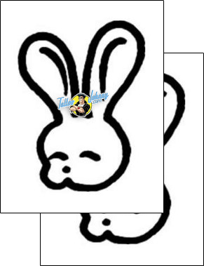 Rabbit Tattoo aaf-09903