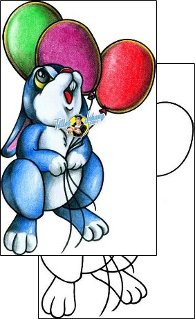 Rabbit Tattoo aaf-09922