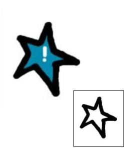 Star Tattoo Astronomy tattoo | AAF-10018