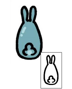 Rabbit Tattoo Animal tattoo | AAF-10087