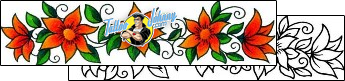 Flower Tattoo plant-life-flowers-tattoos-andrea-ale-aaf-10158