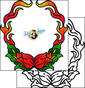 Fire – Flames Tattoo miscellaneous-fire-tattoos-andrea-ale-aaf-10266