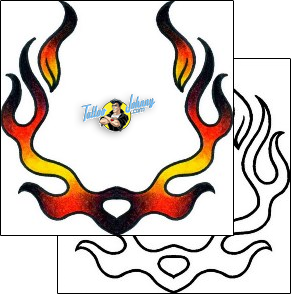 Fire – Flames Tattoo miscellaneous-fire-tattoos-andrea-ale-aaf-10282