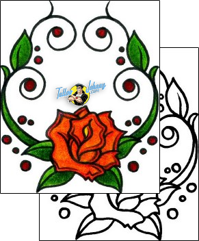 Flower Tattoo plant-life-flowers-tattoos-andrea-ale-aaf-10314