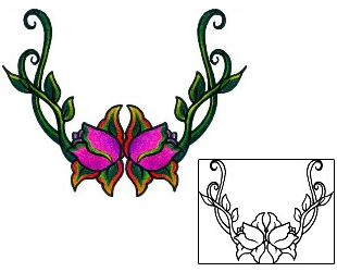 Tulip Tattoo Specific Body Parts tattoo | AAF-10322