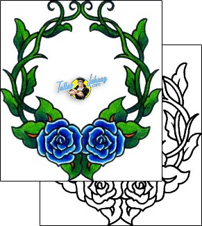 Flower Tattoo plant-life-flowers-tattoos-andrea-ale-aaf-10340