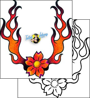 Fire – Flames Tattoo miscellaneous-fire-tattoos-andrea-ale-aaf-10347