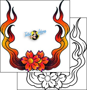 Fire – Flames Tattoo miscellaneous-fire-tattoos-andrea-ale-aaf-10362