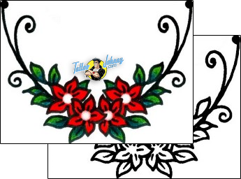 Flower Tattoo plant-life-flowers-tattoos-andrea-ale-aaf-10386