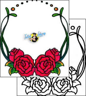 Flower Tattoo plant-life-flowers-tattoos-andrea-ale-aaf-10395