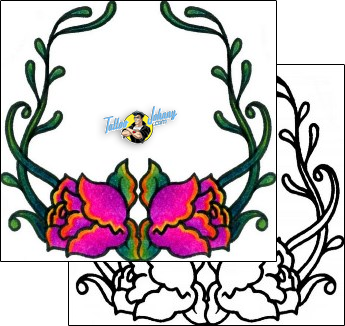 Flower Tattoo plant-life-flowers-tattoos-andrea-ale-aaf-10397