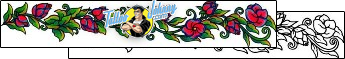 Flower Tattoo plant-life-flowers-tattoos-andrea-ale-aaf-10415