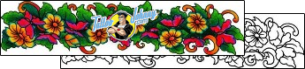 Flower Tattoo plant-life-flowers-tattoos-andrea-ale-aaf-10434