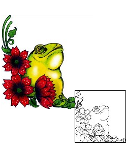 Frog Tattoo Reptiles & Amphibians tattoo | AAF-10473