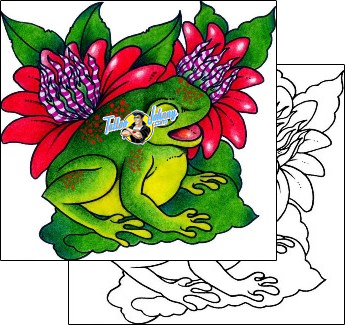 Flower Tattoo plant-life-flowers-tattoos-andrea-ale-aaf-10474