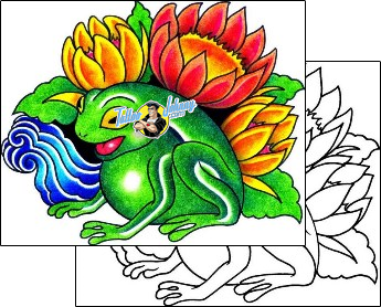 Flower Tattoo plant-life-flowers-tattoos-andrea-ale-aaf-10484