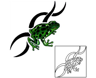 Frog Tattoo Reptiles & Amphibians tattoo | AAF-10487