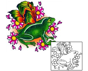 Picture of Reptiles & Amphibians tattoo | AAF-10490