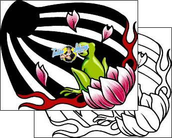 Flower Tattoo plant-life-flowers-tattoos-andrea-ale-aaf-10493