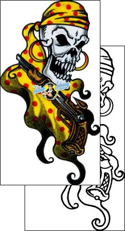 Scary Tattoo horror-skeleton-tattoos-andrea-ale-aaf-10512