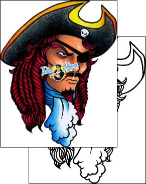 Pirate Tattoo aaf-10514