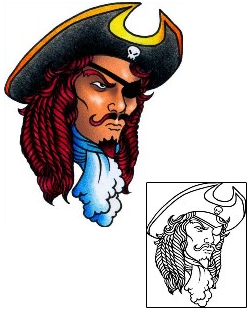 Pirate Tattoo Miscellaneous tattoo | AAF-10514