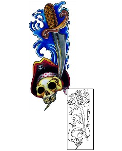 Pirate Tattoo Miscellaneous tattoo | AAF-10529