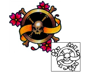 Pirate Tattoo Miscellaneous tattoo | AAF-10530