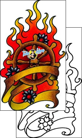 Fire – Flames Tattoo miscellaneous-fire-tattoos-andrea-ale-aaf-10541