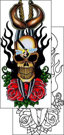 Horror Tattoo horror-tattoos-andrea-ale-aaf-10542
