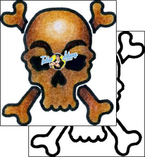 Skull Tattoo horror-skull-tattoos-andrea-ale-aaf-10717