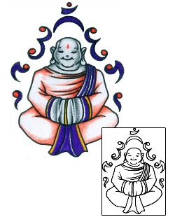 Buddha Tattoo Ethnic tattoo | AAF-10831