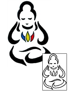Buddha Tattoo Ethnic tattoo | AAF-10865