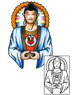 Religious Tattoo Religious & Spiritual tattoo | AAF-10875