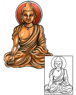 Buddha Tattoo Ethnic tattoo | AAF-10888