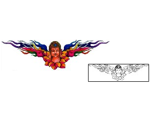 Lower Back Tattoo For Women tattoo | AAF-10919
