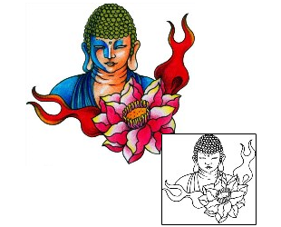 Religious Tattoo Religious & Spiritual tattoo | AAF-10921