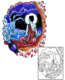 Religious Tattoo Religious & Spiritual tattoo | AAF-10927