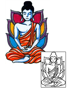 Buddha Tattoo Ethnic tattoo | AAF-10962