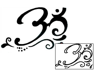 Picture of Miscellaneous tattoo | AAF-10963