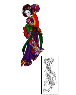 Picture of Eri Geisha Tattoo