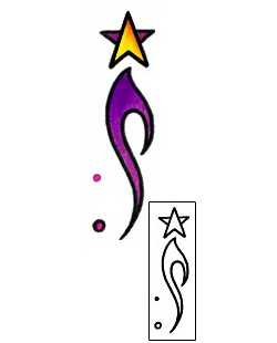 Star Tattoo Astronomy tattoo | AAF-11124