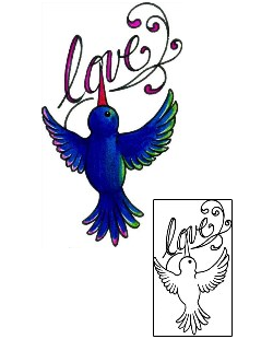 Hummingbird Tattoo For Women tattoo | AAF-11241