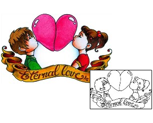 Picture of Eternal Love Bubble Tattoo 