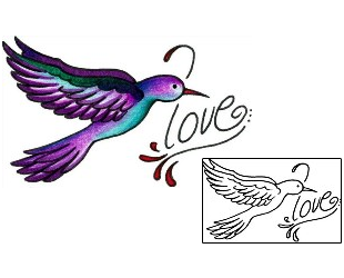 Hummingbird Tattoo For Women tattoo | AAF-11266